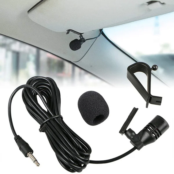Wholesale car GPS condenser microphone 3.5mm plug external assembly mike car microphone