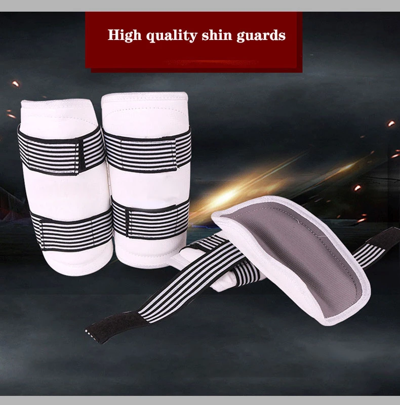 Taekwondo Five-piece Set Helmet Armor Kickboxing Guantes De Boxeo Boxing Glove Capacete Taekwondo Equipment Head Protector Spats