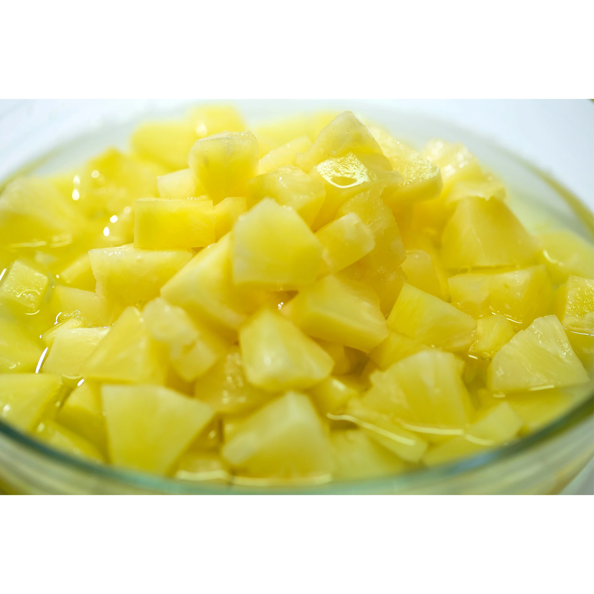 Thai Canned Pineapple Chunks Fruit in Syrup 8oz with Various Cuts