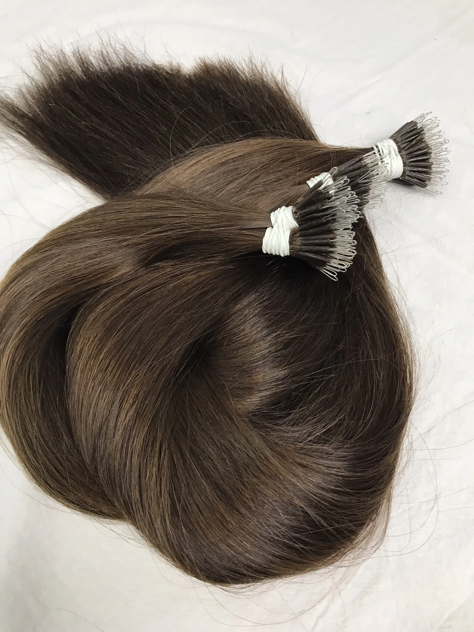  1 шт. натуральные нано-волосы Remy 100% высокое качество вьетнамские человеческие волосы всех цветов