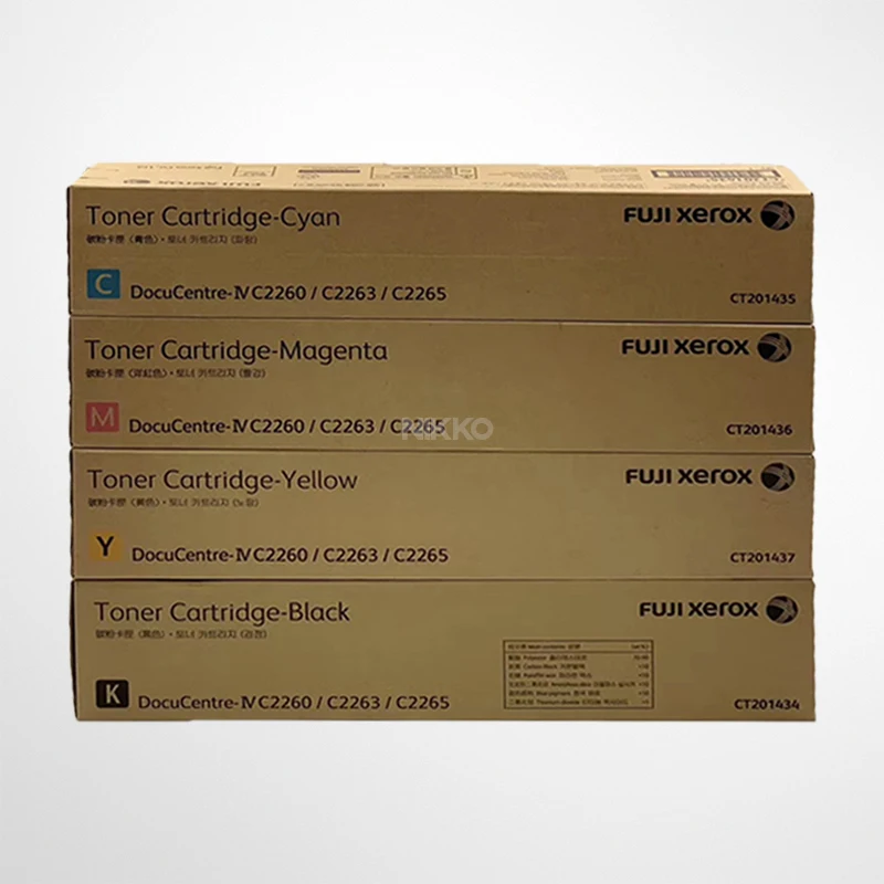 Original DocuCentre-IV C 2260 2263 2265 DCC2263 DCC2265 Cyan Toner for Xerox copier CT201435