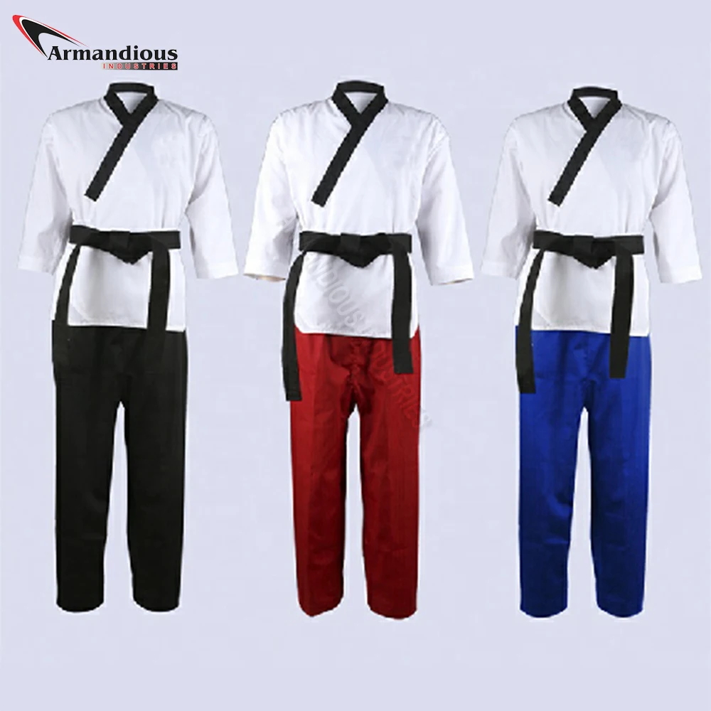 2022 Taekwondo Uniform Logo Uniforms Dobok MMA Martial Karate Kickboxing