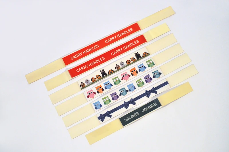 High Flexible Packaging Adhesive Plastic Carry Handle Tapes