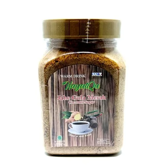 HayatiQu Original Extract Red Ginger Instant Drink Powder (Palm Sugar Added) - 225gr