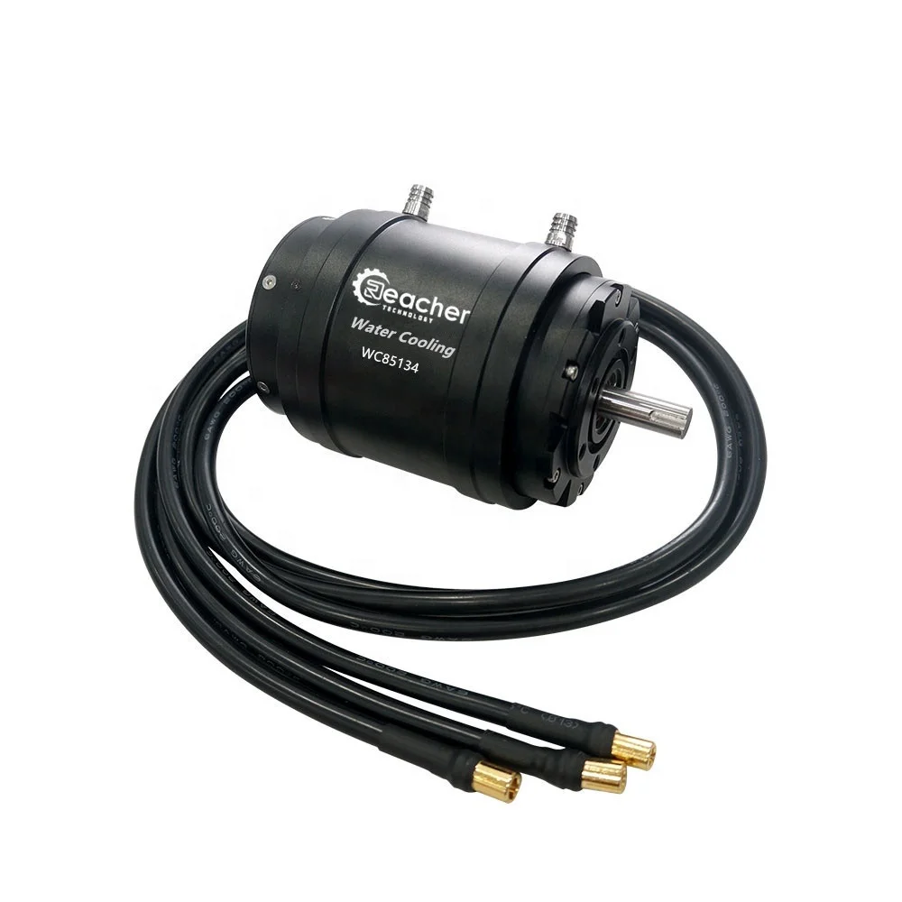 
water cooling 85134 10-14S 240KV 14000rpm 60V 48V 10kw brushless dc motor 