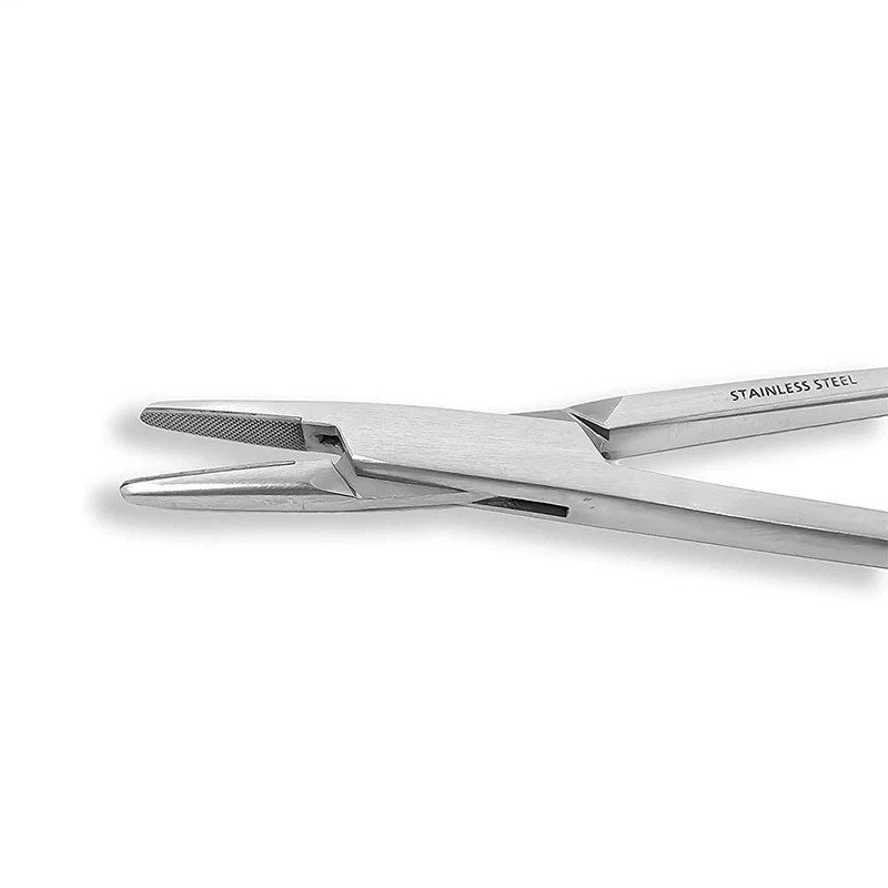 Драйвер держателя Шовной нити с вставками из карбида вольфрама и золотыми кольцами-премиум-класса