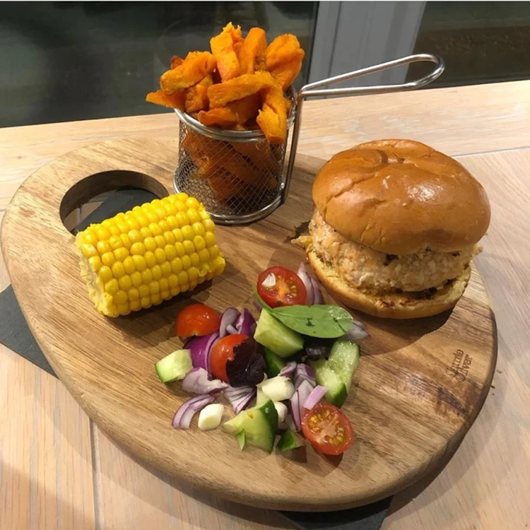 Кухонный инструмент, сетка из нержавеющей стали, воздушная фритюрница, сетка для быстрого питания, сервировочное сито, корзина для картофельных чипсов, бумажный конус, мини-корзина для фри