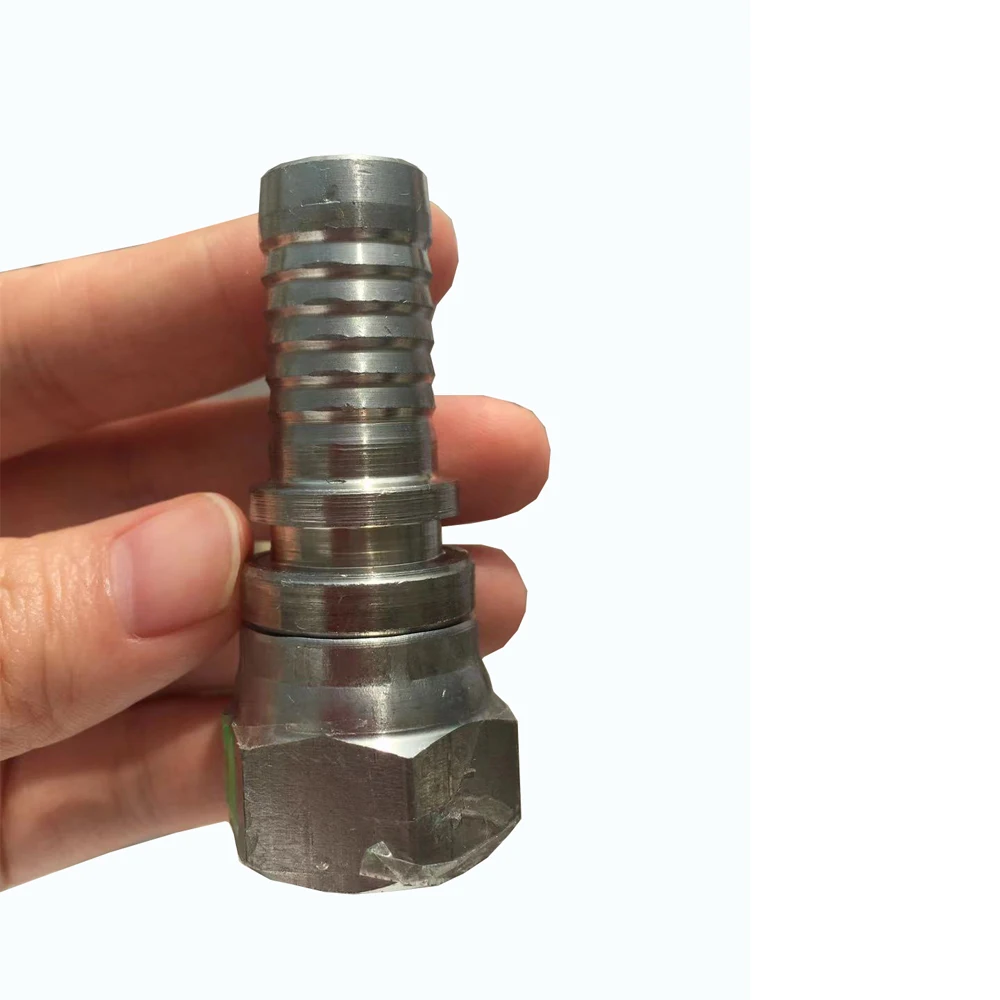 Female 90 Degree Elbow hydraulic fittings end fittings JIC thread hydraulic adjustable fittings