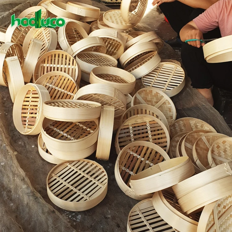
Hot Seller 2020 High Quality And Not Easy To Crack Asian Large Commercial Bamboo Steamer Square 