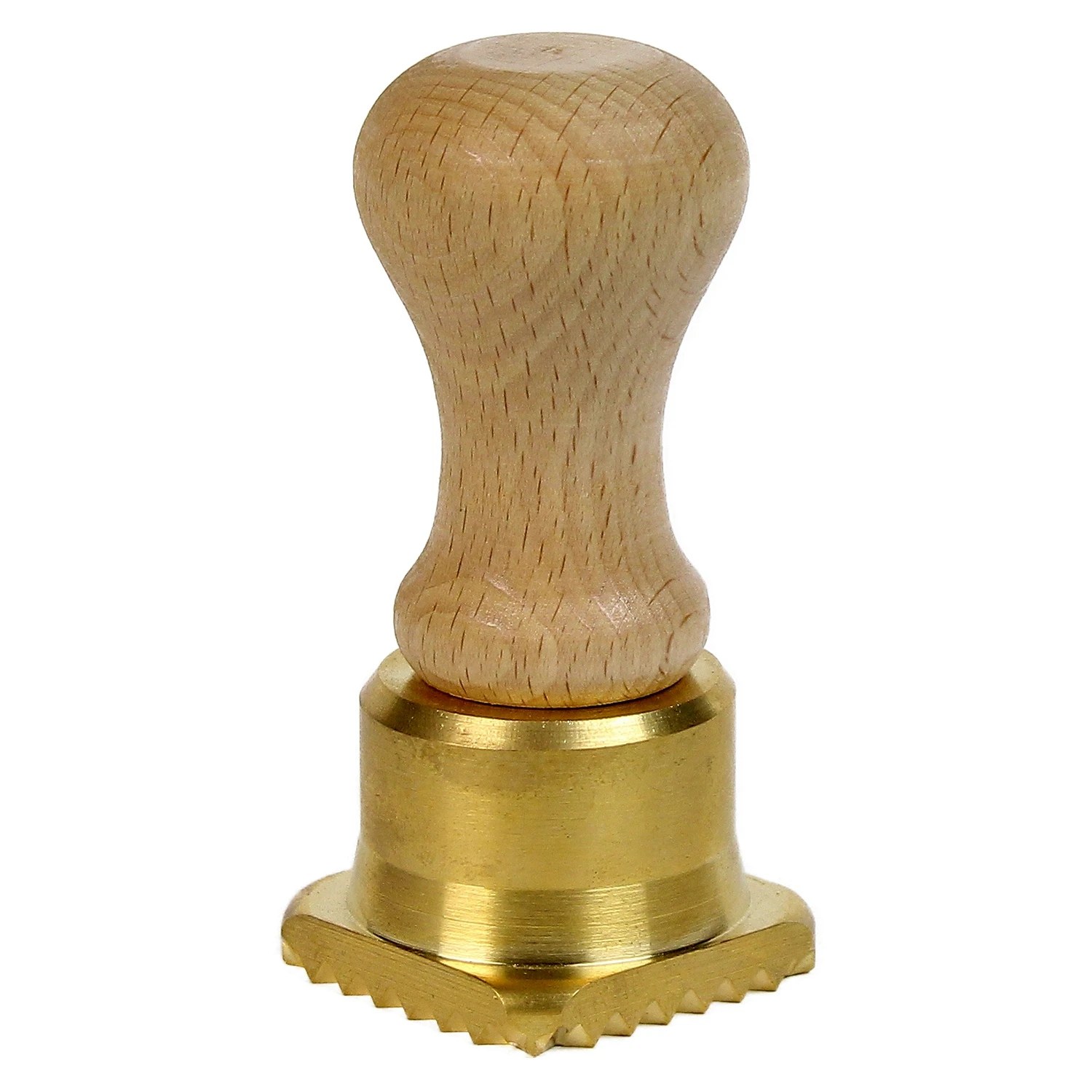 
Triangular brass mold for ravioli with automatic ejector | Side: 45mm Made in Italy 