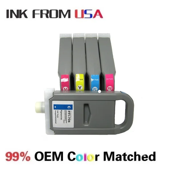 Compatible Cartridge for Canon PFI-706M Magenta ink Cartridge IPF8310/8410/9410