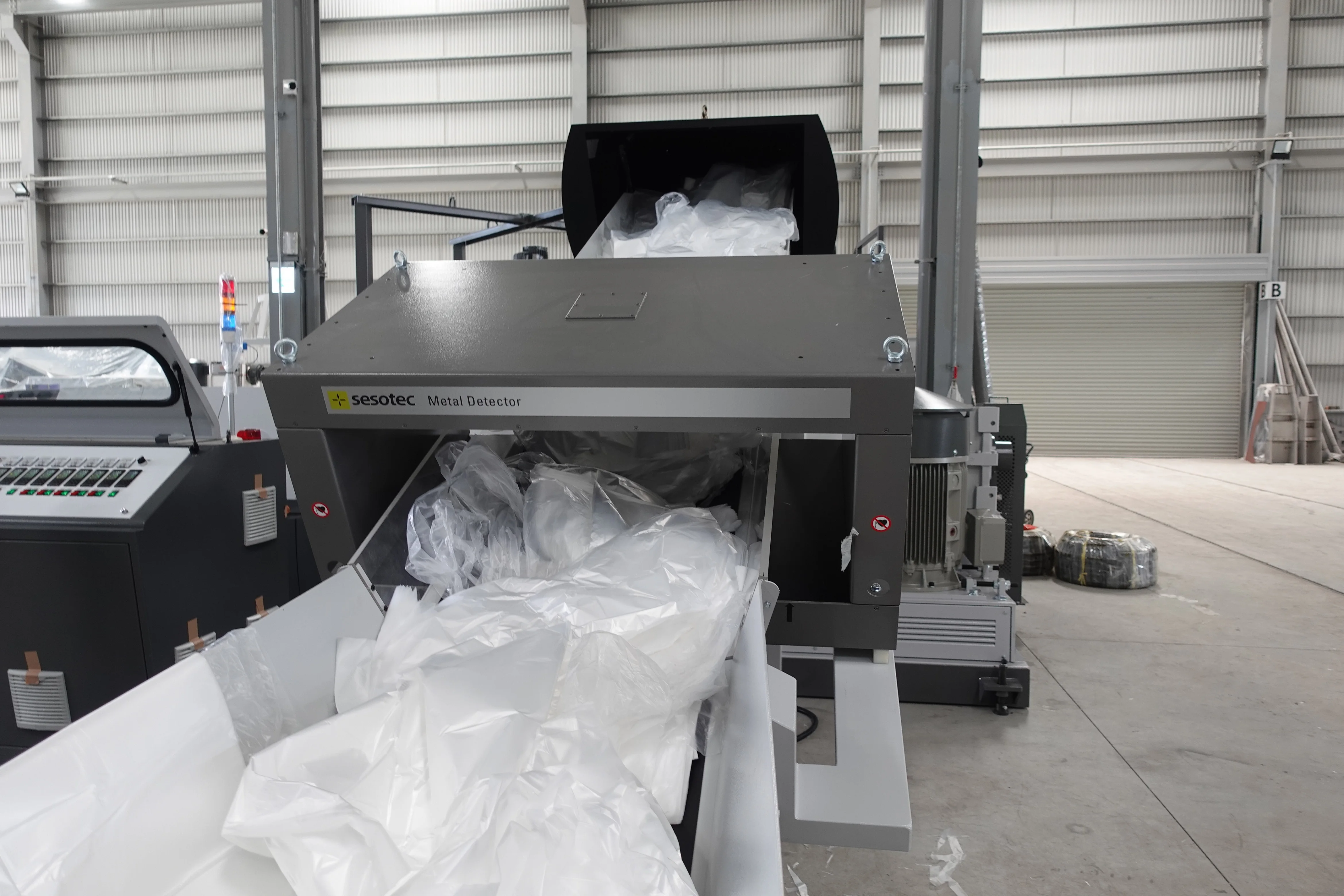 Гранулятор для переработки пластиковой пленки