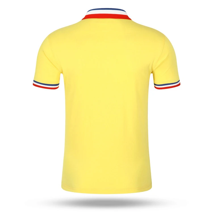 OEM design custom 100% polyester men quick dry plain golf polo t shirts with logo convertible collar Polo T-shirt