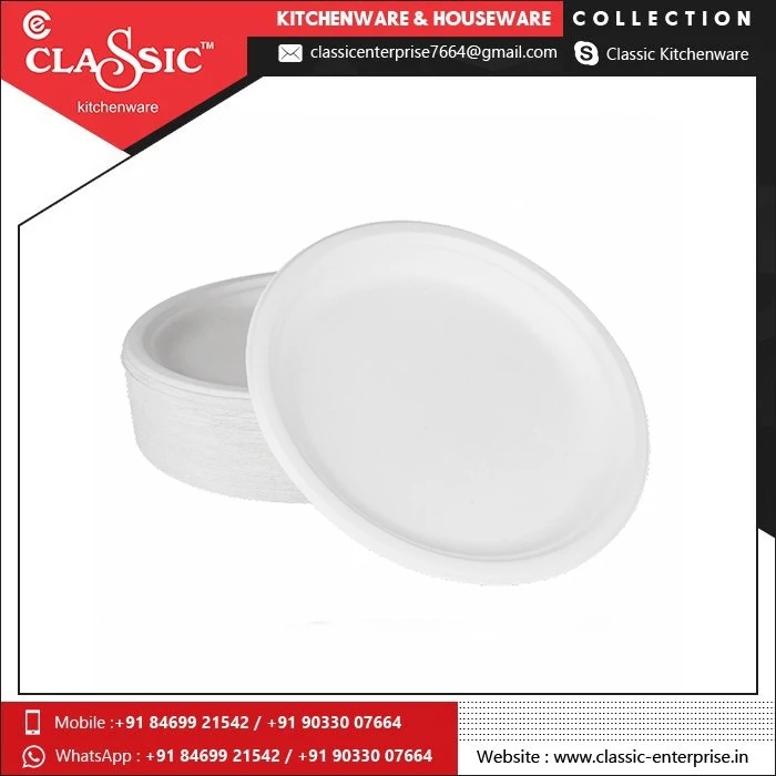 Eco Friendly Disposable Plates Eco Friendly Disposable Plates Wholesale Cheap Price Biodegradable Sugarcane Plates
