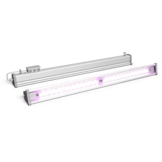 LED Grow Light ECOLED-BIO-120W F-LINE IP67 UV LED Lamp For Greenhouses And Green Office Walls