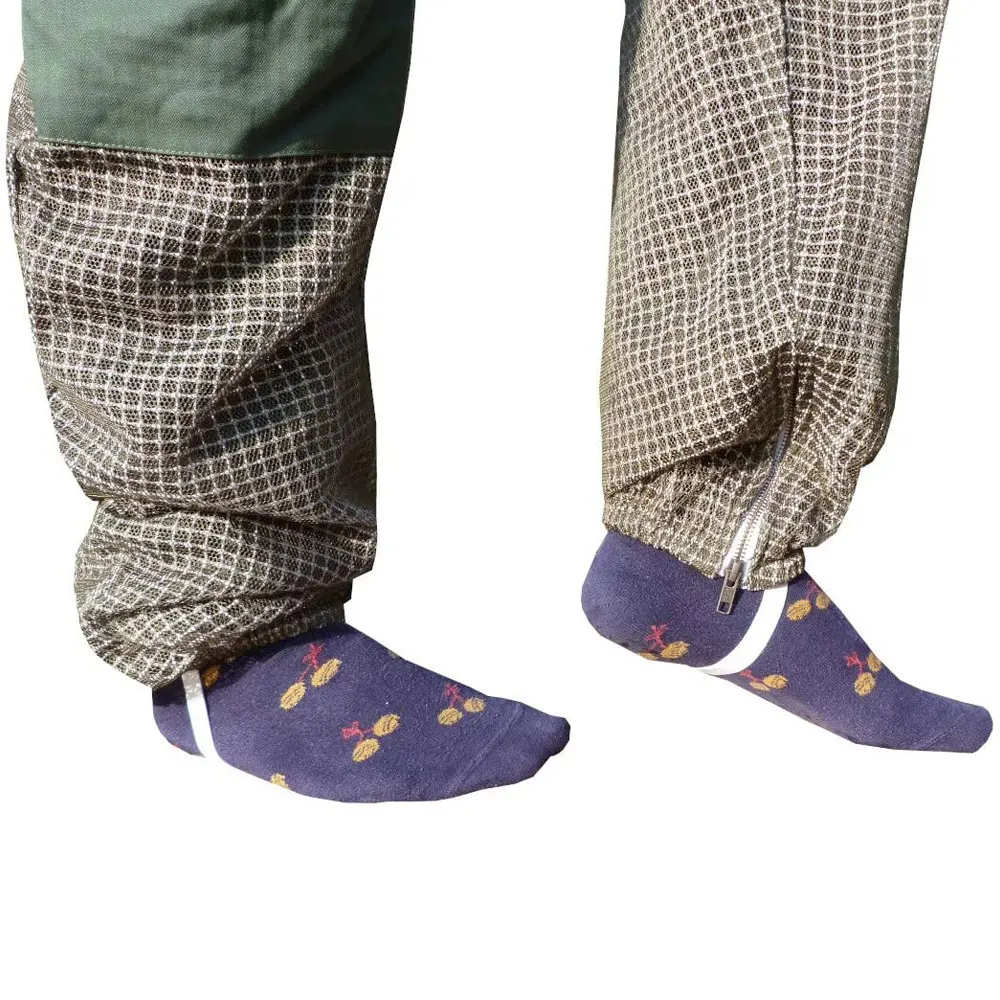 100% Cotton beekeeper suit with veil and hat bee protection suit low price beekeeping protective clothing suits