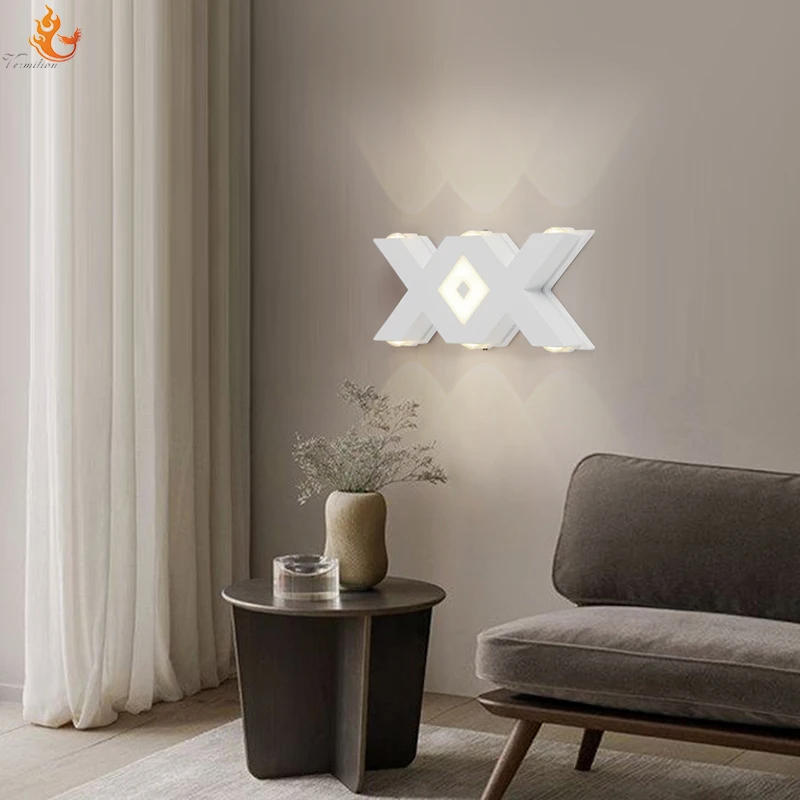 2022 Новейший Современный Уличный настенный светильник, светодиодный водонепроницаемый настенный светильник, вверх и вниз светильник