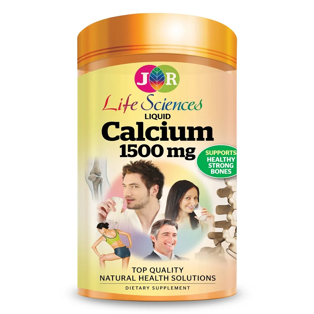 
180 Softgels JR Life Sciences Liquid Calcium 1500mg Supports Strong And Healthy Bones With Vitamin D3 For Enhanced Absorption 