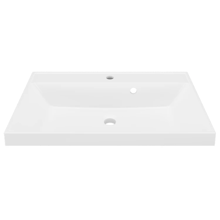 Great quality bathroom cast marble vanity basin, vanity sinks wholesale prices Paola Alba 700 / 600 / 800 / 900