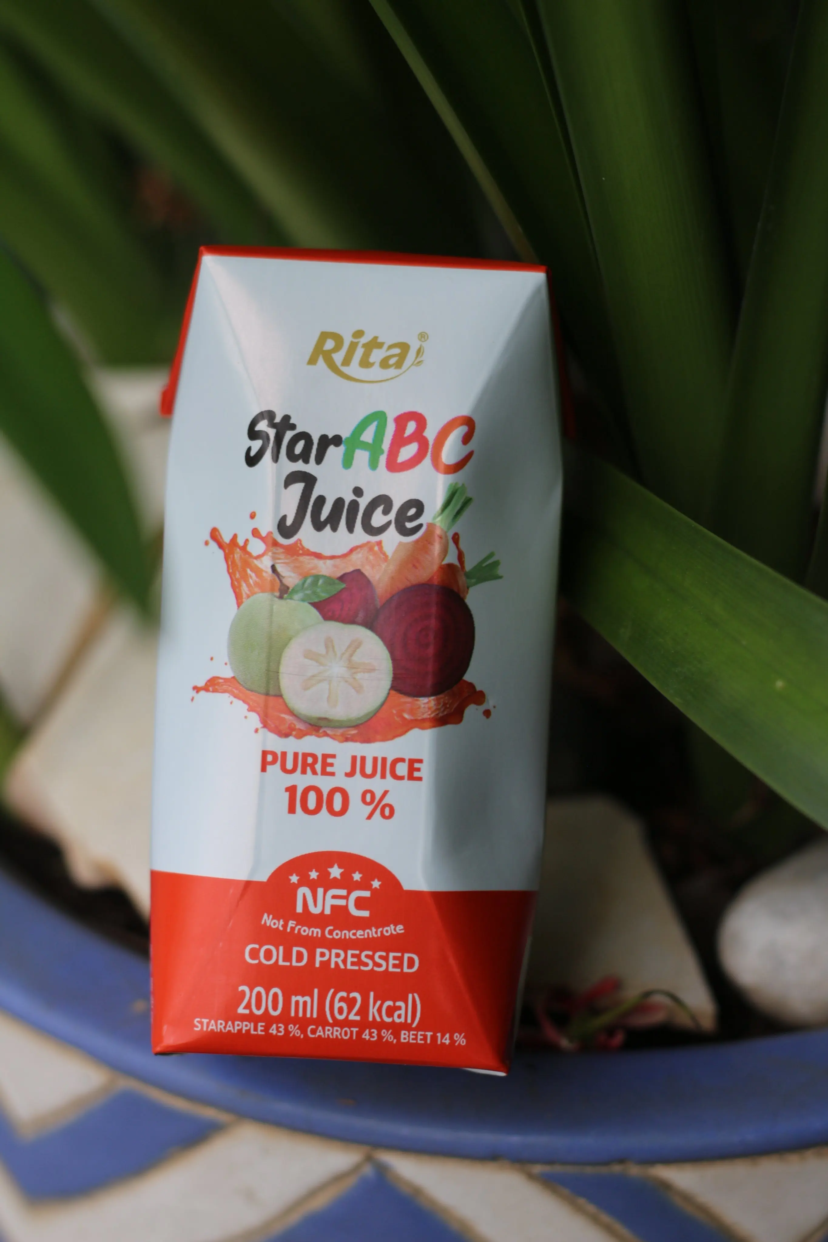  Асептический напиток Rita Star ABC 200 мл из Вьетнама