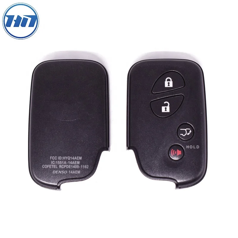 Оригинальный транспондер HYQ14AEM 3 + 1 кнопочный 314,3 МГц 4D безключевой смарт-брелок для автомобильного ключа для Lexus LX570 RX350 271451-6601