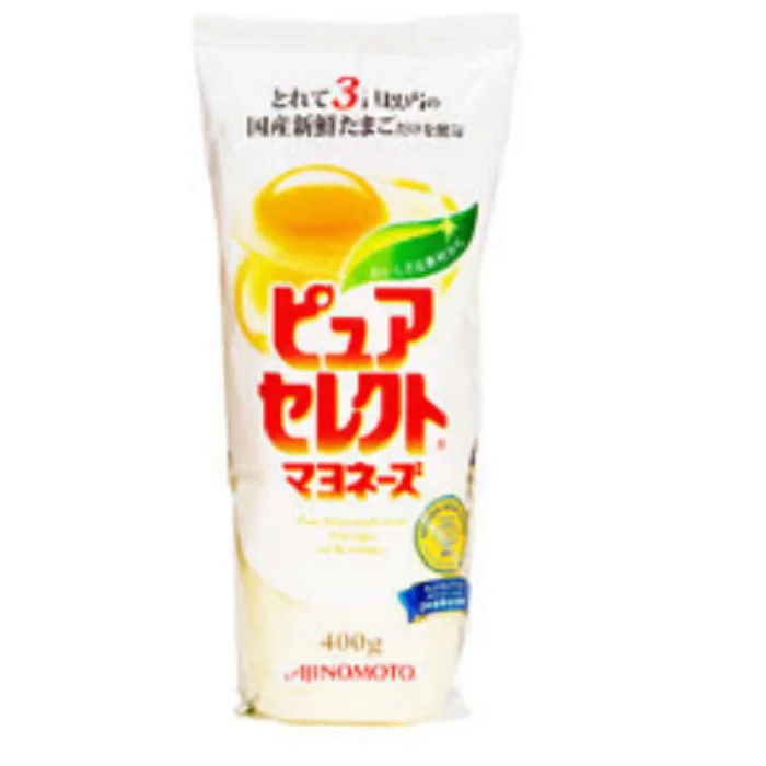 Pure Select Ajino Moto Mayonnaise Salad Sauce Jars Bag 400g With Salad Dressing Type and Pasty Form