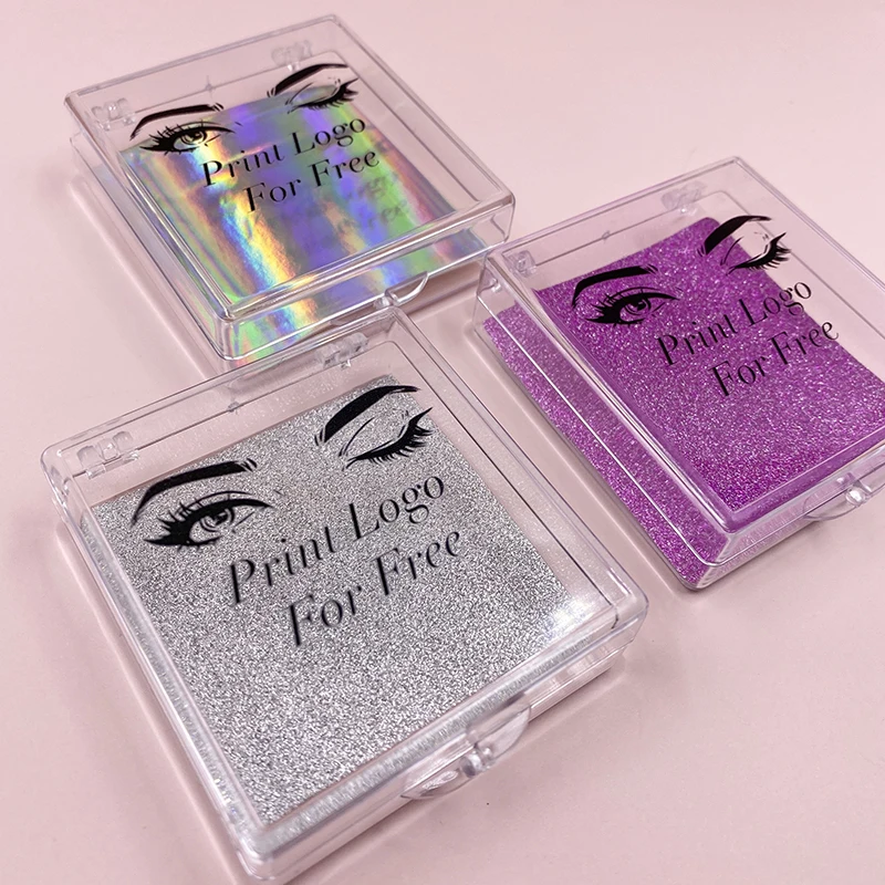 Прямая поставка nprivate label bulk silk lashes 3d wispy норковые ресницы Дешевый пользовательский логотип пустые Ресницы упаковка коробки