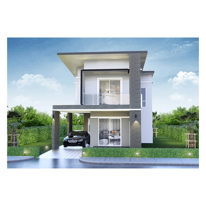  2 этажный дом в комплекте land 400 квадратный метр thungsong