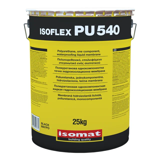 One-component, polyurethane liquid membrane for under-tile waterproofing