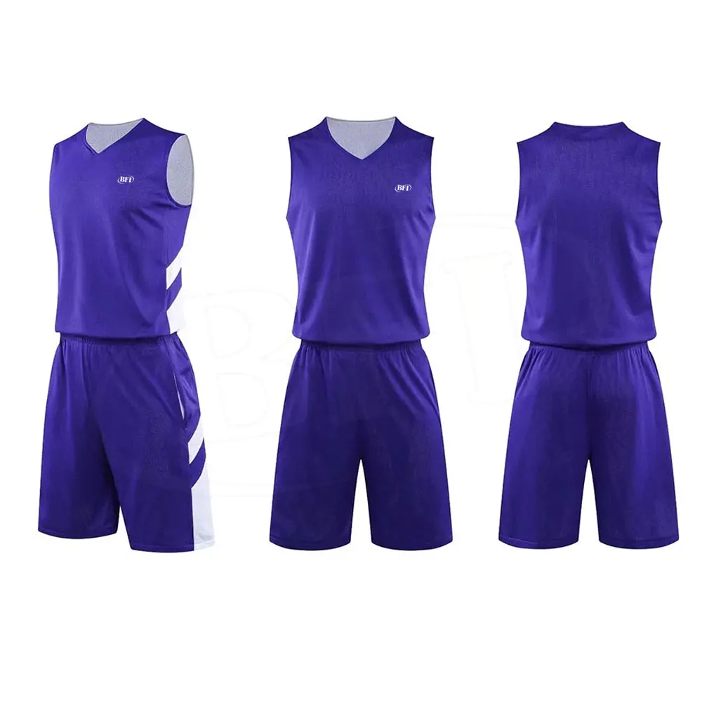 Новейшие двусторонние баскетбольные майки с сублимационной печатью дизайнерские униформы