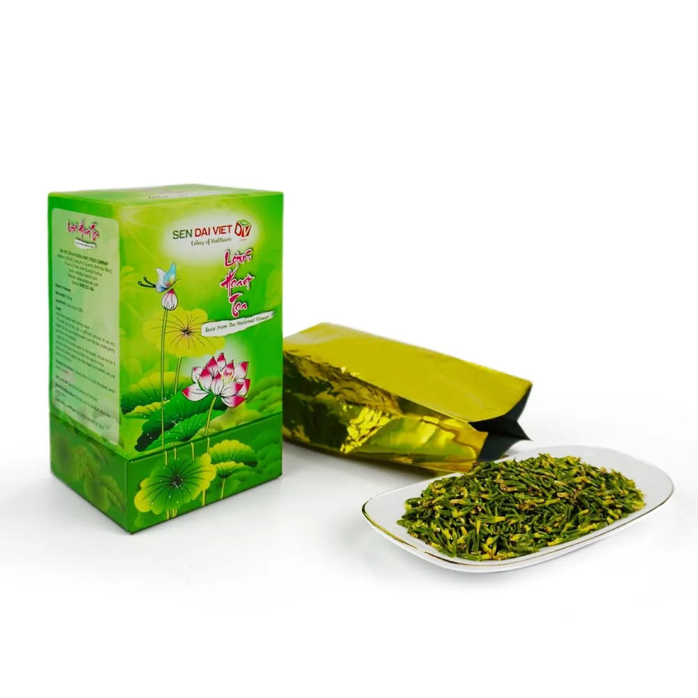 Wholesale Flavor Relax Lotus Leaf Slimming Herbal Dried Lose Weight Natural Color Tea Lotus Heart Tea