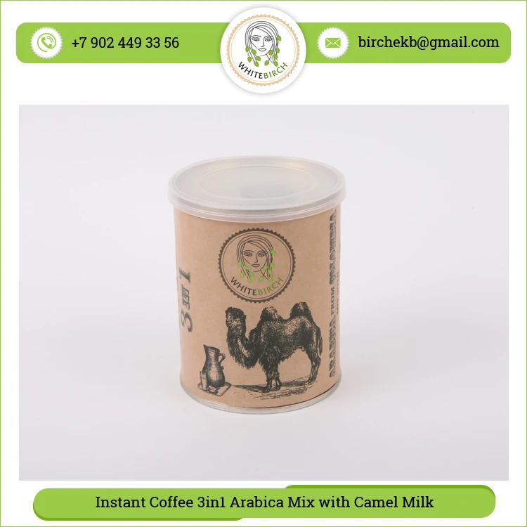 Прямая Заводская цена, растворимый кофе 3 в 1, Арабика микс с верблюжьим молоком от лучшего производителя