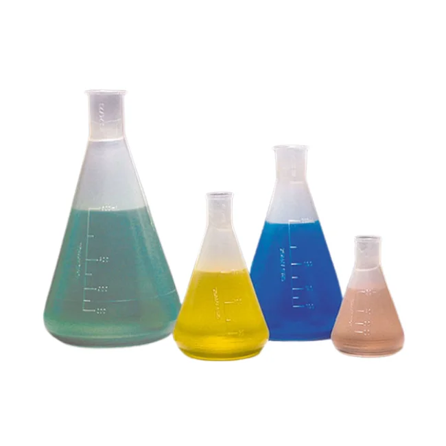 Лабораторная коническая колба из полипропилена, различные размеры, доступны в бренде AARK, лучшая оптовая цена, цена по сниженной цене, коническая колба из полипропилена