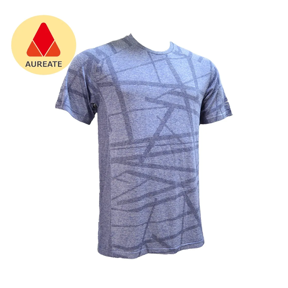 
t shirt manufacturer polyester seamless running t-shirt 