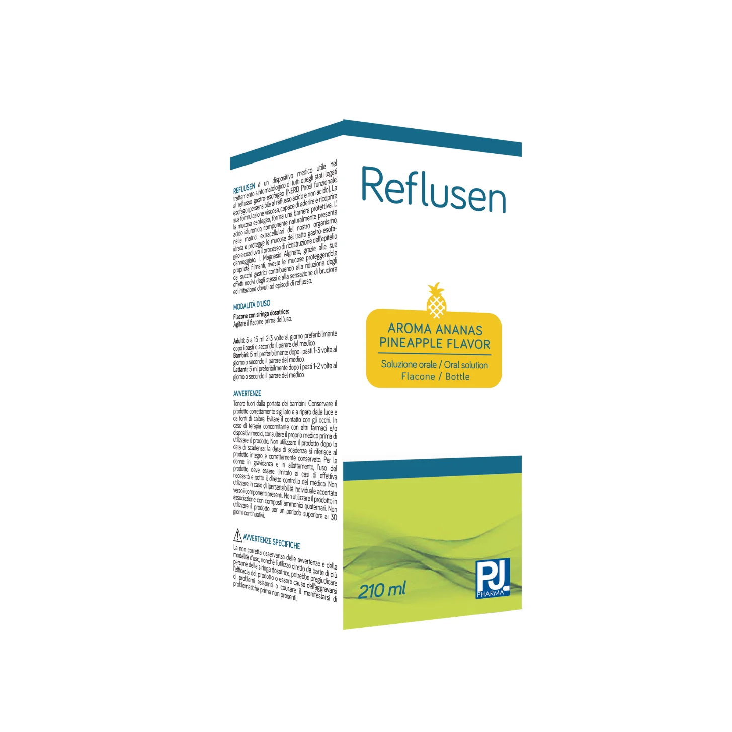 Gruppo farmaImpresa (pjpharma) hot selling ITALIAN MEDICAL DEVICE WITH MAGNESIUM ALGINATE FOR MILD GERD REFLUSEN