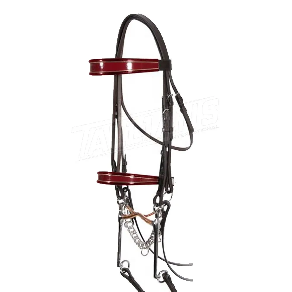 Equestrian High Quality Design Fashionable Horse Leather Bridle Custom Designed Horse Leather Bridle