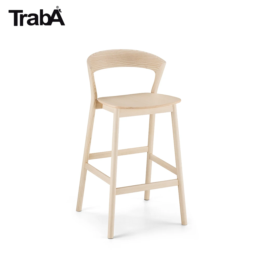 Высококачественный стул из бука или ясеня из нержавеющей стали