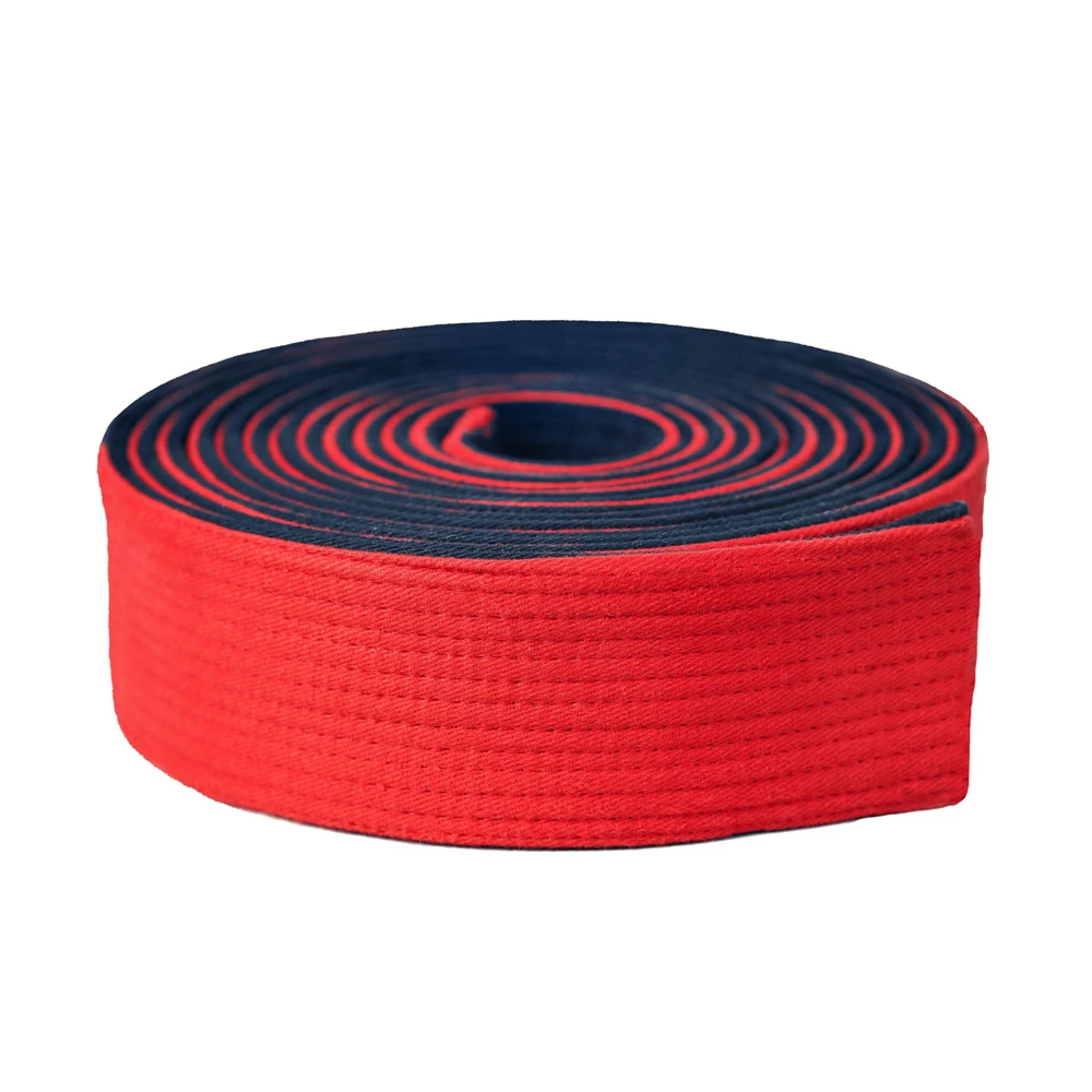 Wholesale Customized Multicolor Embroidered Taekwondo Karate Martial Arts Master Belts With Low Price