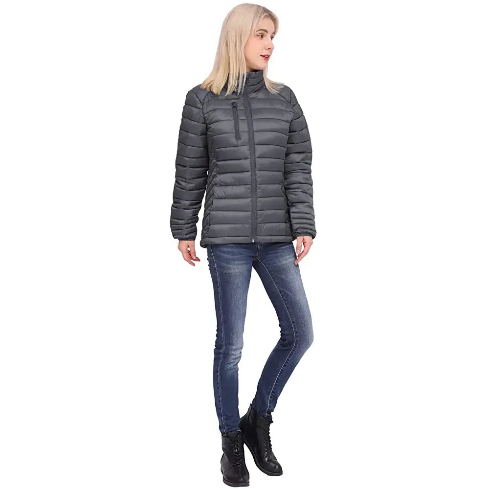 Winter Women Down Jacket Stand Collar Coat Jackets Parkas Collar Puffer Jacket customized logo and OEM services