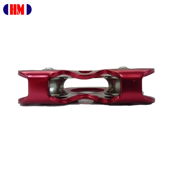 Aluminum Tandem Zip line CE Certified Pulley for Adventure Park