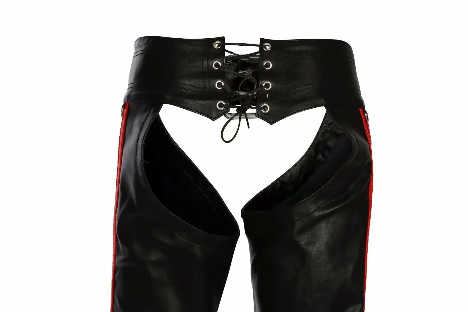 Fashion Genuine Leather Chaps Causal Biker Leather Pant Gay Bluf Trouser Motorcycle Leather Chaps Pants OEM Wholesale