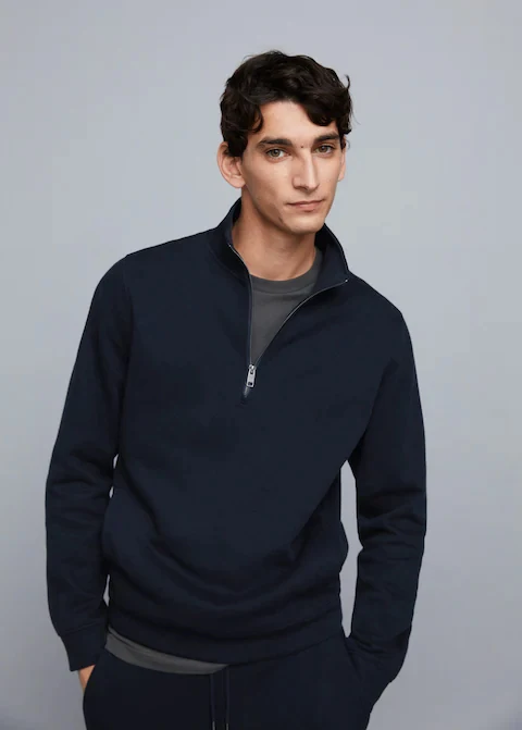 Hoddies Sweatshirts Wholesale men Zipper cotton sweater Men