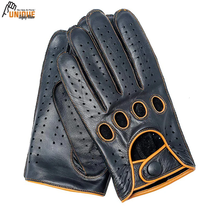 Best Price Hand Safe Leather Driver Gloves Custom Logo Superb Quality Men Driving Gloves