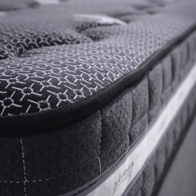 High end royal hotel mattress queen size King size  7 zone pocket spring mattress