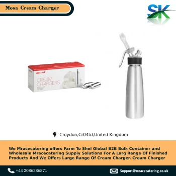 Best quality of Brand Mosa cream charger