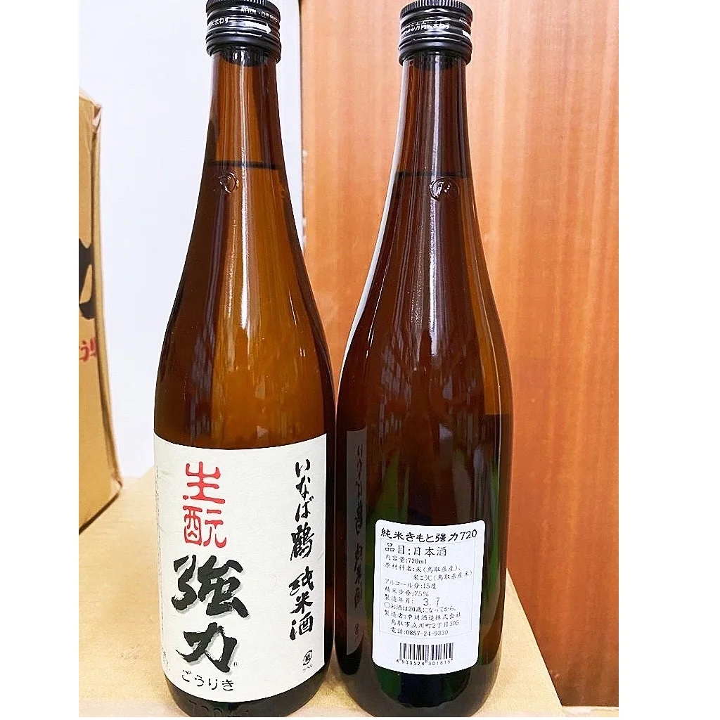 Высококачественный 15% 1 5 кг рисовый ингредиент шероховатый вкус Inaba Tsuru Gouriki Junmai Raw 720 мл из Японии