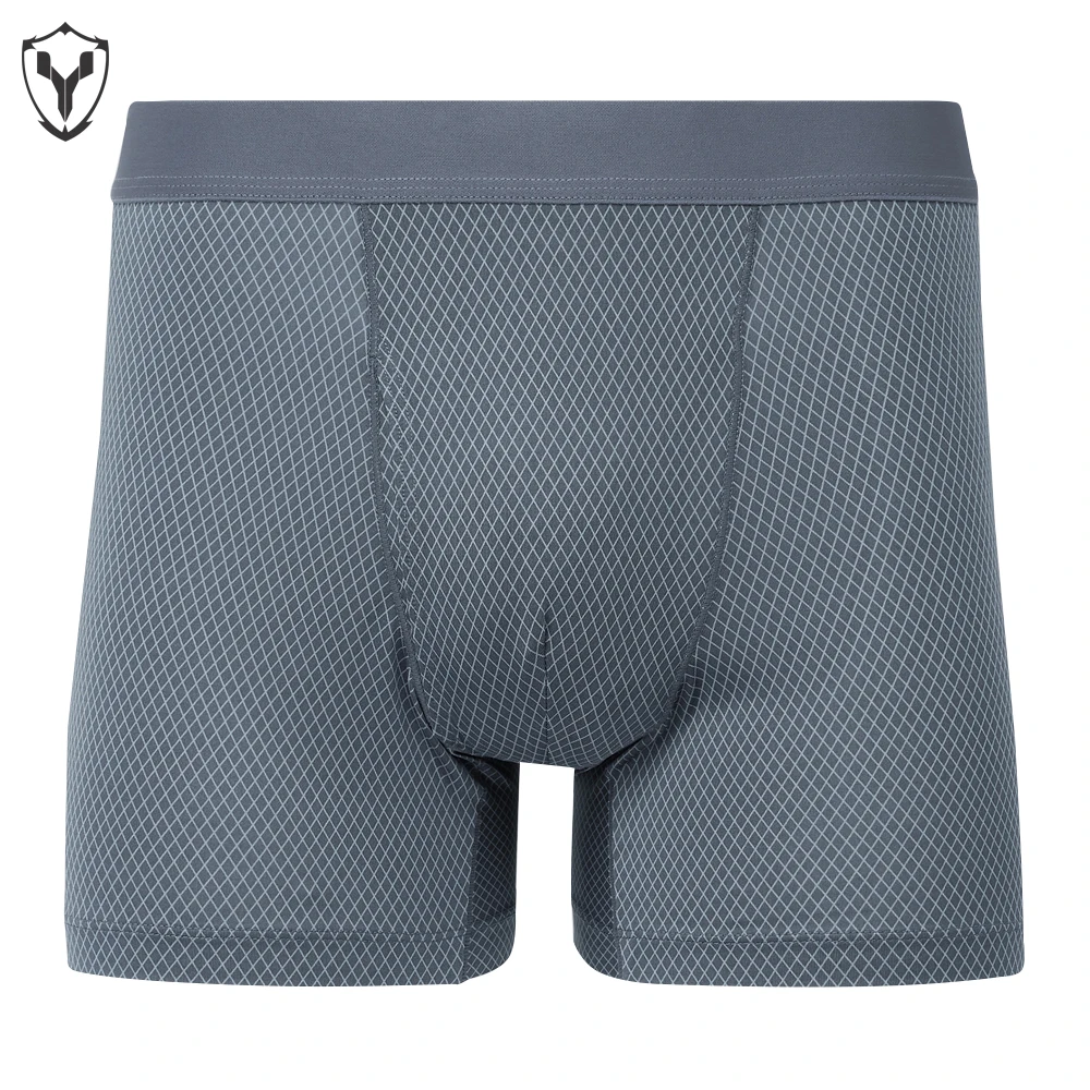  Трусы-боксеры новые модные мужские Бесшовные трусы с индивидуальным принтом логотипа простроченное стильное нижнее белье