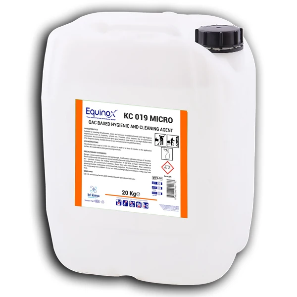
General Hygiene and Cleaning Liquid 20L QAC Based Multi Purpose Cleaning Product EQUINOX 