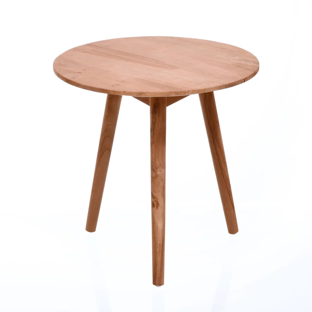 Ручная работа, экологически чистый журнальный столик из тикового дерева, декор Арт-Деко, современный деревянный журнальный столик