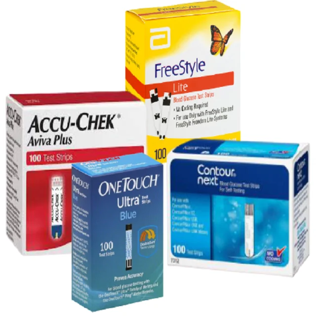 Хорошее качество тест-полоски для определения сахара в крови Accu Chek Active 50 тест-полосок полный поставщик